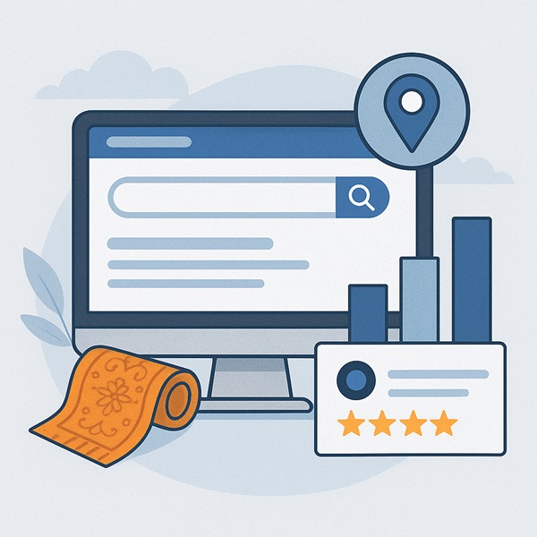 اهمیت سئو در سایت قالیشویی